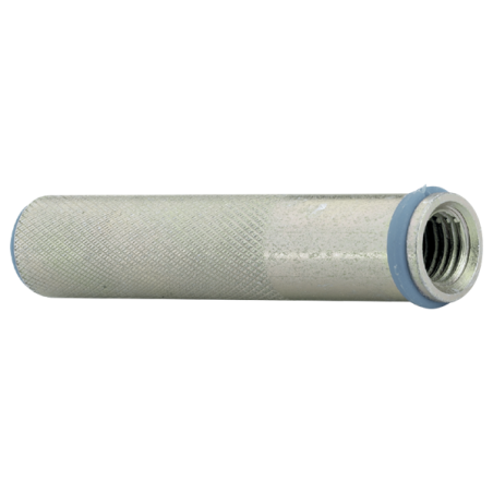 1 x Bussola metallica per ancorante chimico M6X48 Zincate