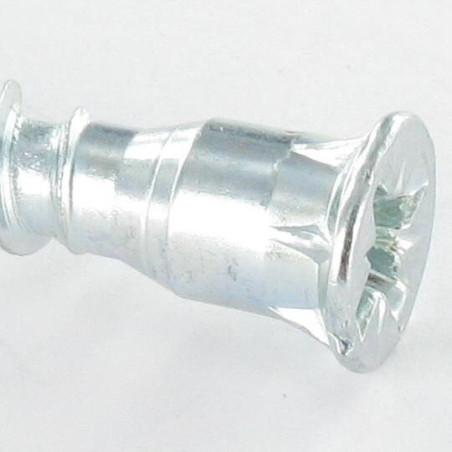 1 x Vite Autoperforante Confirmat Testa Forata Pozi PZ6 7X50 Dentellato Zincate con