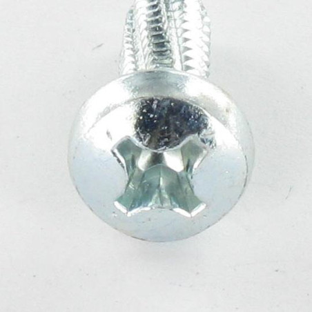1 x Vite Autofilettante testa bombata larga PHILLIPS 6X16 Zincate