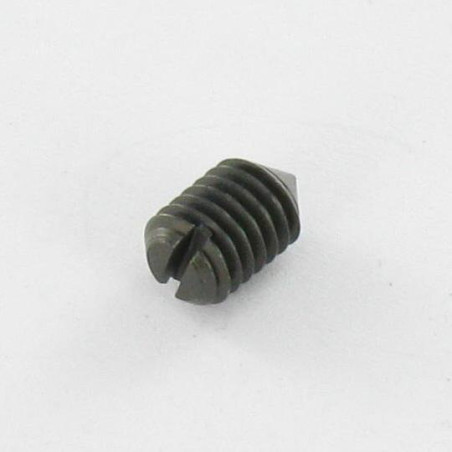 1 x Vite Per Metalli Senza Testa Con Intaglio M4X6 BPO 553 Acciaio Grezzo