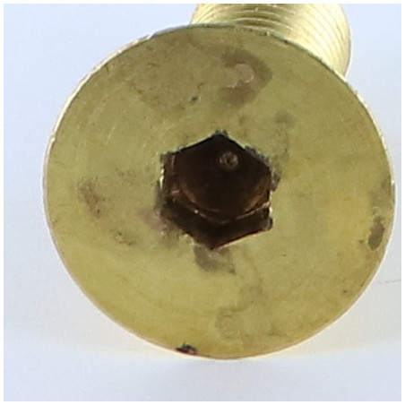 1 x Vite Per Metalli Ottone Chiave Esagonale Da 6 Testa Forata Con Esagono Incassato M10X30
