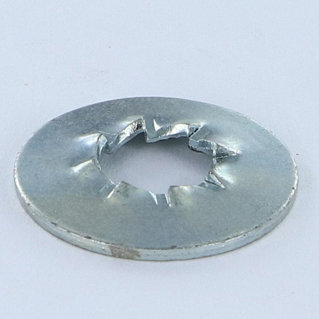 1 x Rondella Dentata Con Dentatura Interna Sovrapposta M6X18X1 Zincate
