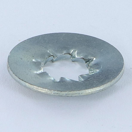 1 x Rondella Dentata Con Dentatura Interna Sovrapposta M6X18X1 Zincate