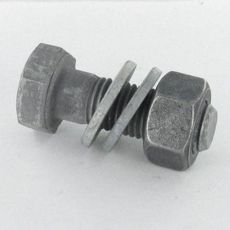 50 x Bullone (Venduto Con Dado) Elevata Resistenza M14X40 2 Rondella Classe 10.9 Elevata Resistenza Alla Corrosione Acciaio
