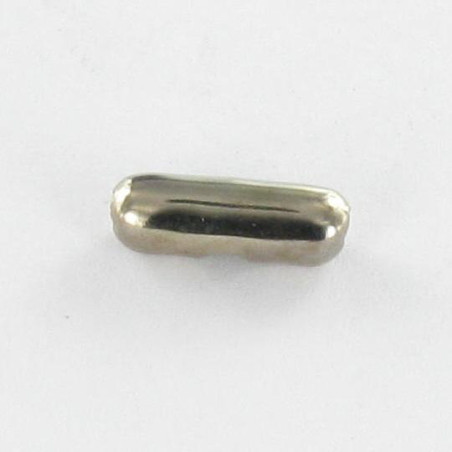 1 x Piastra Di Giunzione Ottone Cromato Per Catena Da 2.5