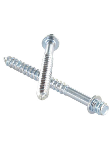 1 x ZAMPE con Viti Per Legno Zincate 7X60