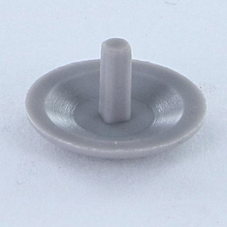 1 x Coprivite Spax Nylon Grigio Diametro Della Testa: 15 QUEU2.5X7