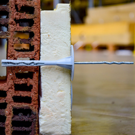 1 x Tassello di isolamento 8X160 +UNCINETTO 240 Acciaio Inox A2