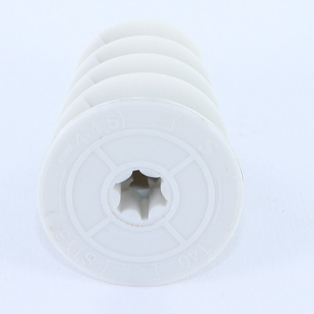 1 x Tassello di isolamento filettatura GRASSO 25X50 Nylon