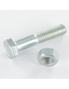 Bullone (Venduto Con Dado) Testa Esagonale M16X50 Classe... 2