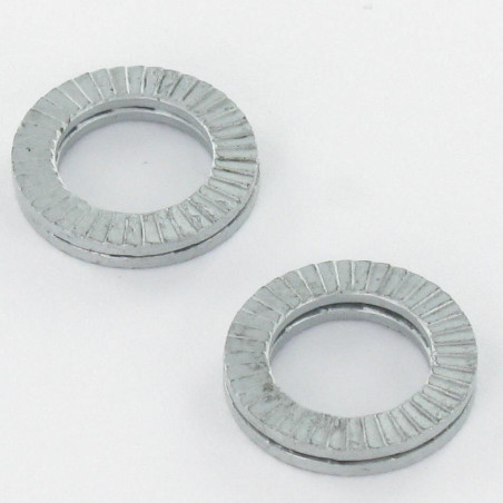 1 x Rondella NORD-LOCK ® Acciaio Grezzo DELTA PROTEGGERE M8 720 Ore Di Nebbia Salina Senza Ruggine Rossa