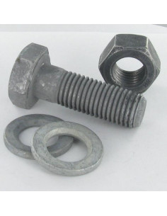 Bullone (Venduto Con Dado) Elevata Resistenza M20X50 2...