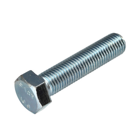 1 x Vite Per Metalli Testa Esagonale M16X55 Classe 10.9 Zincate