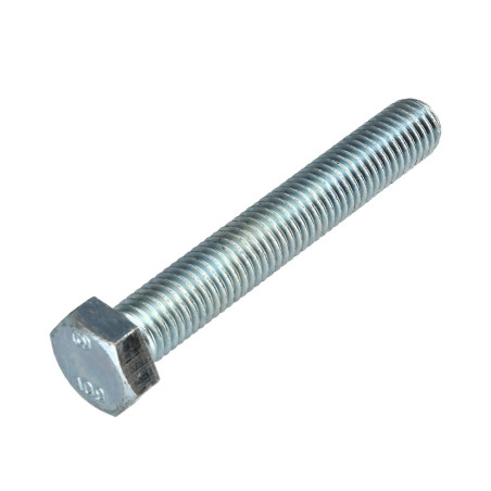 1 x Vite Per Metalli Testa Esagonale M14X80 Classe 10.9 Zincate