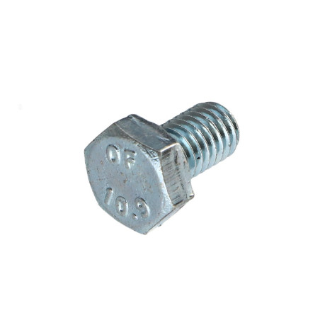 1 x Vite Per Metalli Testa Esagonale M6X10 Classe 10.9 Zincate