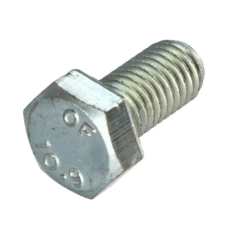 1 x Vite Per Metalli Testa Esagonale M10X25 Classe 10.9 Zincate