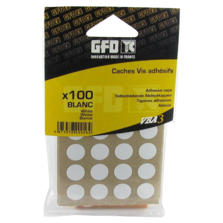 1 x Coprivite Diametro 13 Bianco