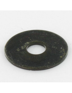 Rondella Piatta M8X22X1.5 L Acciaio Zincato Nero