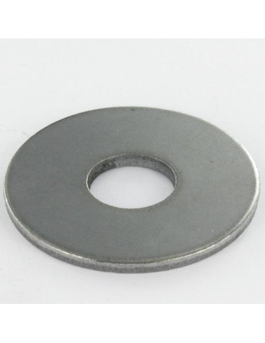 1 x Rondella Piatta M12X40X2.5 LL Acciaio Grezzo