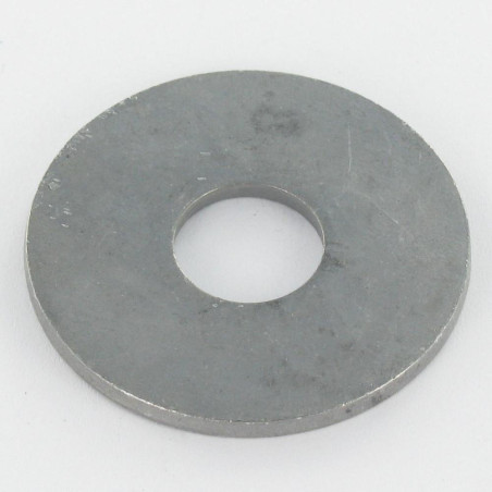 1 x Rondella Piatta M8X30X1.5 LL Acciaio Grezzo Geomet 500A
