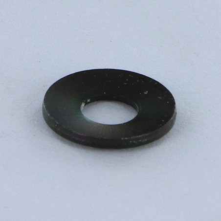 1 x Rondelle Di Contatto M3X8X0.6 Acciaio Zincato Nero Serie M (Medium)