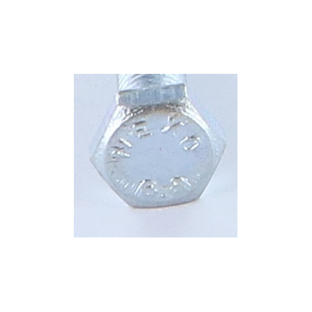 1 x Vite Per Metalli Testa Esagonale M5X10 Classe 8.8 Zincate