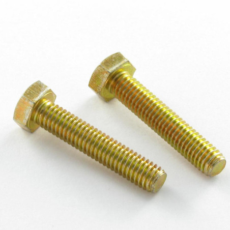 1 x Vite Per Metalli Testa Esagonale M16X120 Classe 8.8 Bicromato