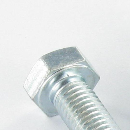 1 x Vite Per Metalli Testa Esagonale M4X25 Classe 8.8 Zincate