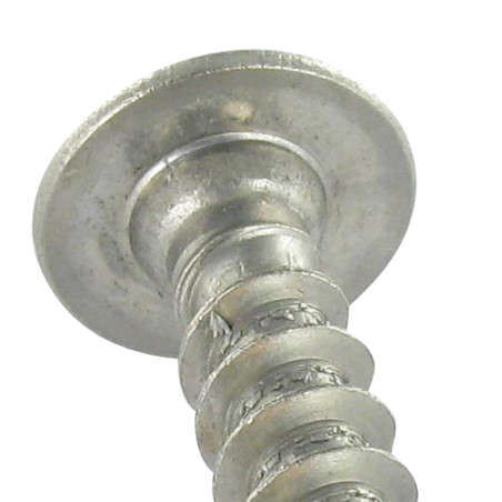 1 x Vite Bandella 7X35 Filettata Su 30 T30 Acciaio Inox A2