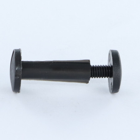 1 x Vite Di Collegamento M6X40 Diametro Tubo 8 nailon negro 2 pezzi Maschio/Femmina
