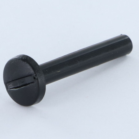 1 x Dado Manicotto M4X35 Diametro Tubo 5 nailon negro 1 pezzo