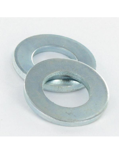 1 x Rondella Piatta M18X34X3 Zincate