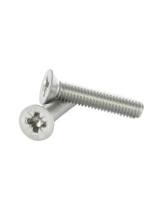Vite Per Metalli Acciaio Inox A2 Testa Forata Pozi PZ5 M5X25