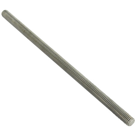 1 x Barra Filettata M10 Lunghezza 1 Metro Acciaio Inox A2
