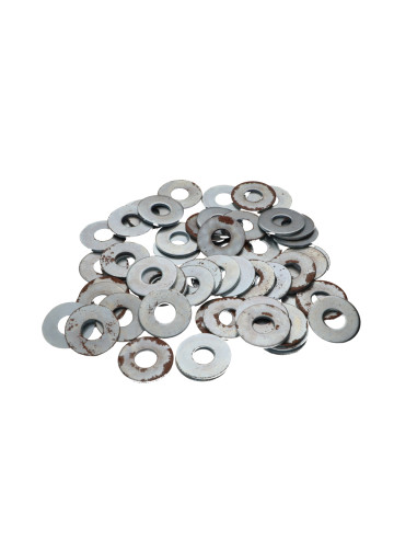 1 x Rondella Piatta M10X27X2 L Zincate ARRUGGINITO