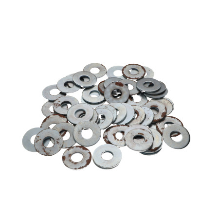 1 x Rondella Piatta M10X27X2 L Zincate ARRUGGINITO
