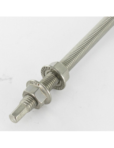 1 x Viti per pannelli solari SW7 10X300 Acciaio...
