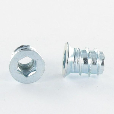 1 x Dado Chiave Esagonale Da 8 M8 14X24 Zincate 312 "M"