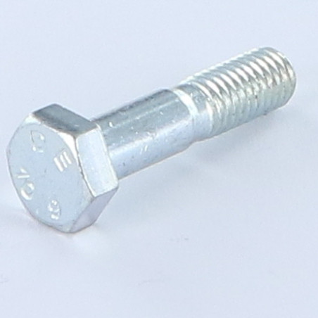 1 x Gambo Del Bullone Parzialmente Filettato Testa Esagonale M8X35 Filettata Su 15 Classe 10.9 Zincate