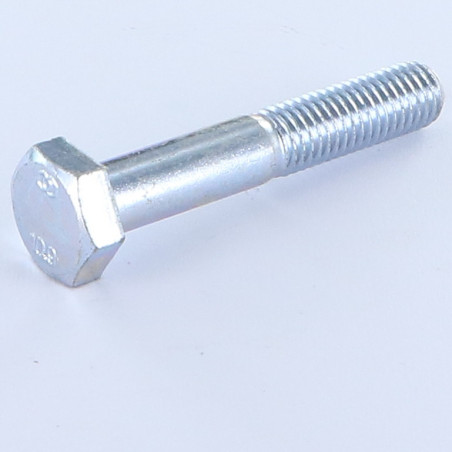 1 x Gambo Del Bullone Parzialmente Filettato Testa Esagonale M30X100 Classe 10.9 Zincate
