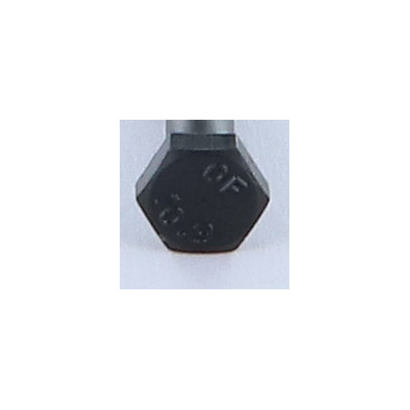 1 x Gambo Del Bullone Parzialmente Filettato Testa Esagonale M8X35 Classe 10.9 Acciaio Grezzo
