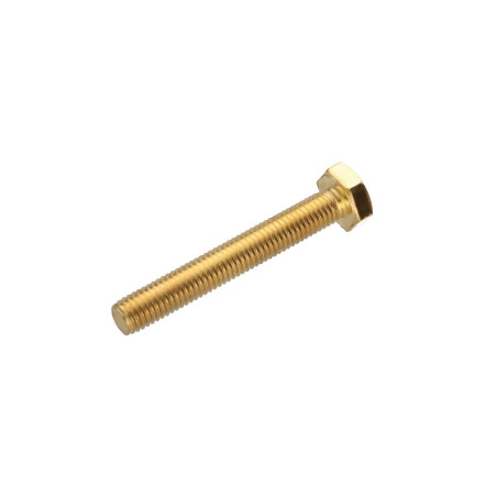 1 x Vite Per Metalli Ottone Testa Esagonale M8X70