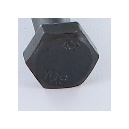 1 x Gambo Del Bullone Parzialmente Filettato Testa Esagonale M24X150 Classe 10.9 Acciaio Grezzo