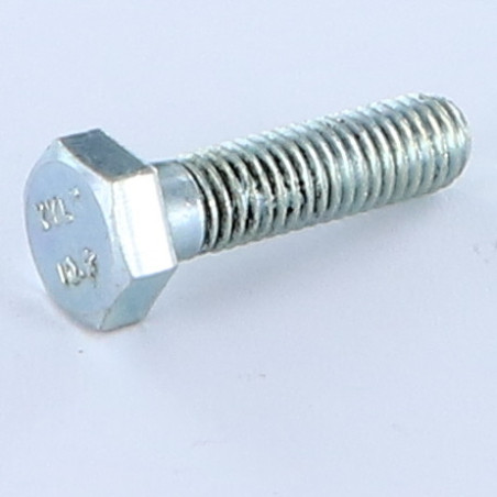 1 x Gambo Del Bullone Parzialmente Filettato Testa Esagonale M8X35 Classe 10.9 Zincate
