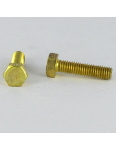Vite Per Metalli Ottone Testa Esagonale M3X25 microviti