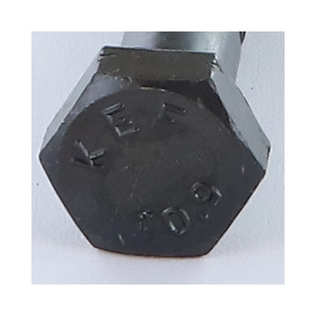 1 x Gambo Del Bullone Parzialmente Filettato Testa Esagonale M14X70 Classe 10.9 Acciaio Grezzo