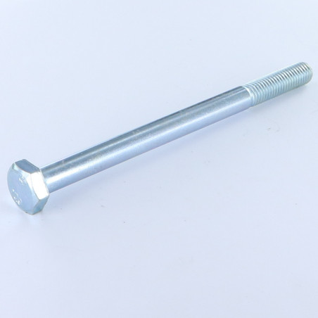 1 x Gambo Del Bullone Parzialmente Filettato Testa Esagonale M14X160 Classe 10.9 Zincate
