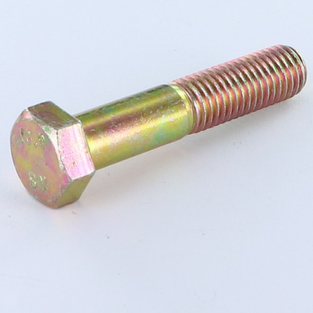 1 x Gambo Del Bullone Parzialmente Filettato Testa Esagonale M14X60 Classe 10.9 Bicromato