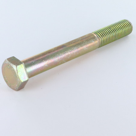 1 x Gambo Del Bullone Parzialmente Filettato Testa Esagonale M16X130 Classe 10.9 Bicromato