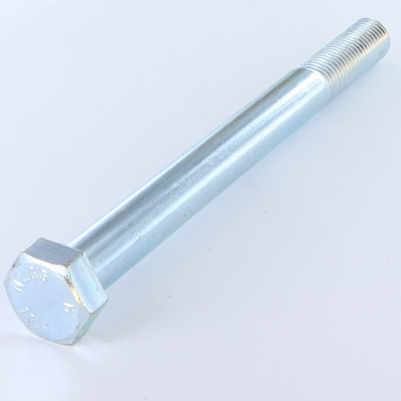 1 x Gambo Del Bullone Parzialmente Filettato Testa Esagonale M16X180 Classe 10.9 Zincate